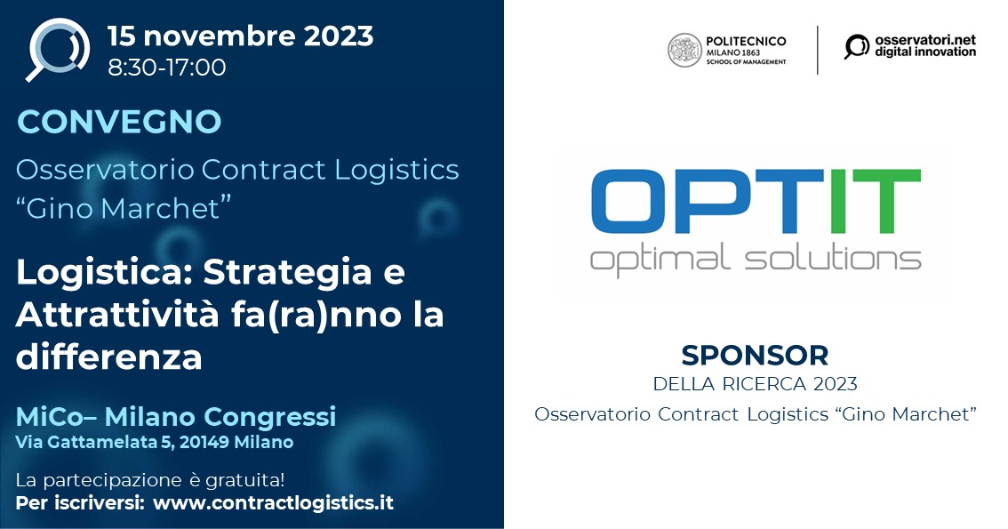Osservatorio Contract Logistics Gino Marchet 2023
